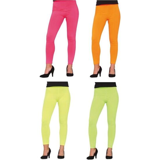 LEGGINS NEON NARANJA image 0