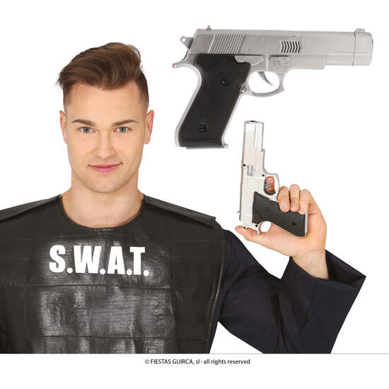 PISTOLA PLATA 24 CMS image 0