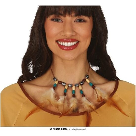 COLLAR PLUMAS INDIA/O image 0