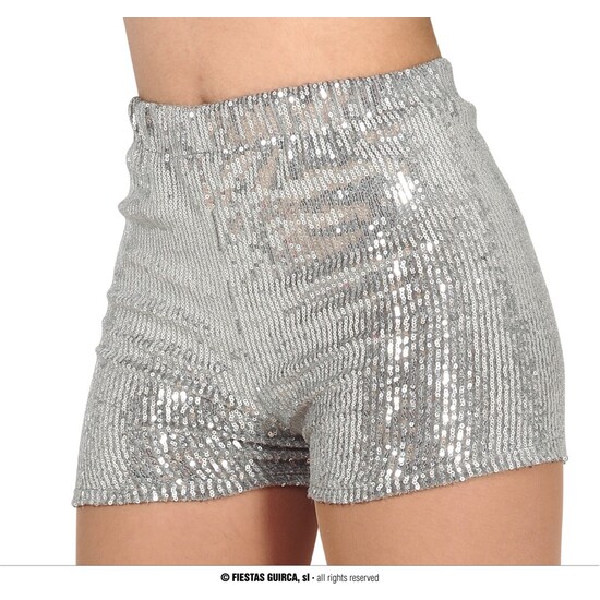 SHORTS LENTEJUELAS PLATA 42-44 image 0