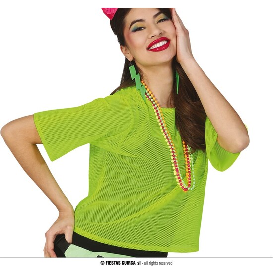 CAMISETA RED VERDE NEON image 0