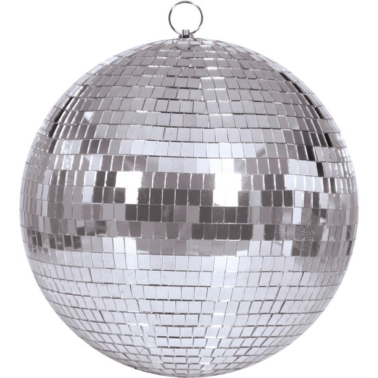 BOLA ESPEJOS PLATA,  DISCOTECA 70S 100 M/M image 0