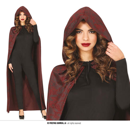 CAPA MARRON CON CAPUCHA 120 CMS image 0