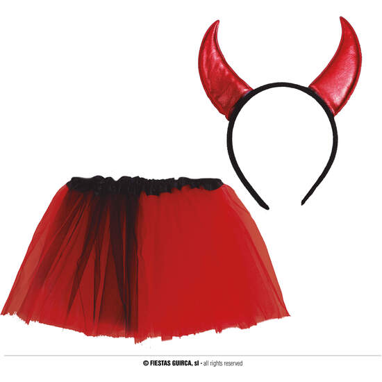 SET DEMONIA INFANTIL 30 CMS image 0