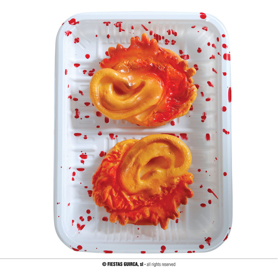 BANDEJA CON 2 OREJAS, 18X13 CMS. image 0
