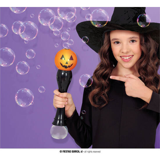 VARITA LED HALLOWEEN CON BURBUJAS 36 CMS image 0