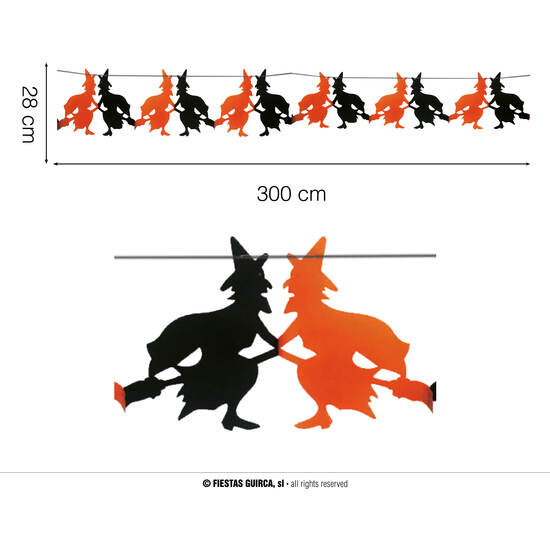 GUIRNALDA BRUJA 19 X 300 CMS. image 0