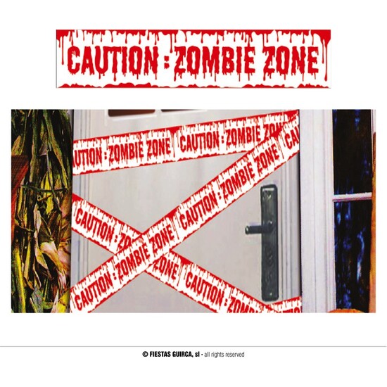 CINTA "CAUTION" 6M X 12CM image 0