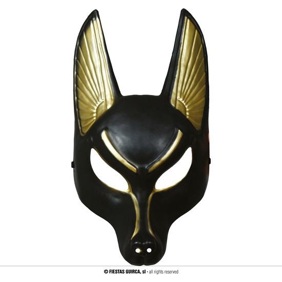MASCARA ANUBIS PVC, ADULTO image 0