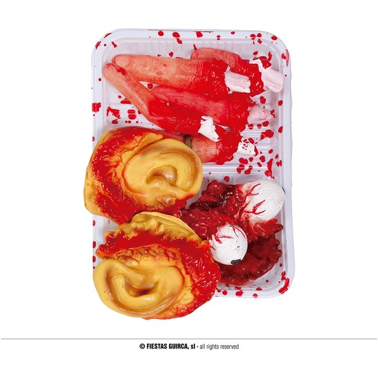 BANDEJA ORGANOS, 18X13 CMS, VINILO image 0