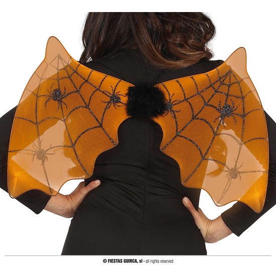 ALAS MURCIELAGO NARANJA 60X35 CMS image 0