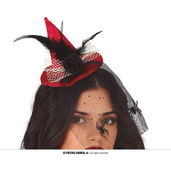 DIADEMA BRUJA ROJO image 0