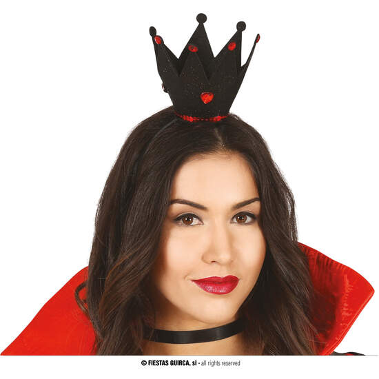 DIADEMA CORONA NEGRA image 0