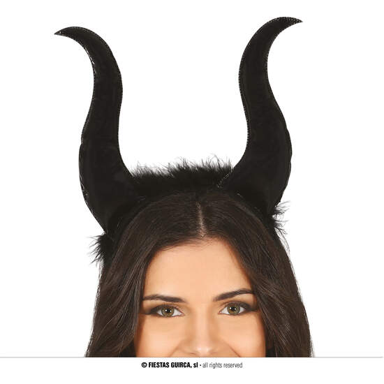 DIADEMA DEMONIO NEGRA image 0