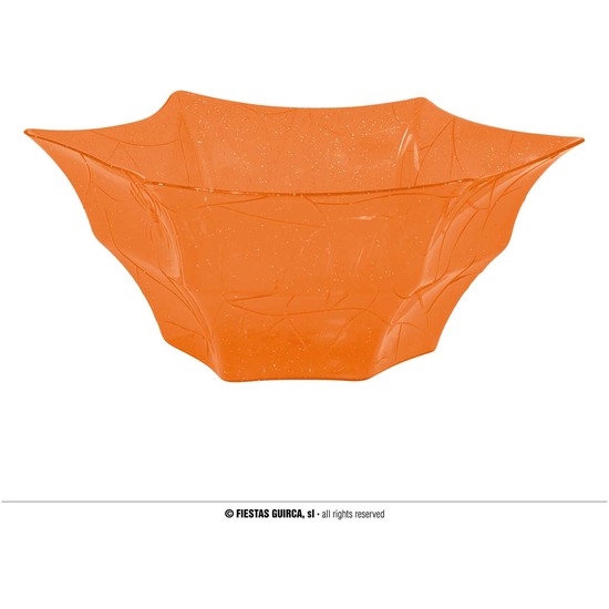 BANDEJA APERITIVOS NARANJA, 30X14 CMS, PLASTICO image 0