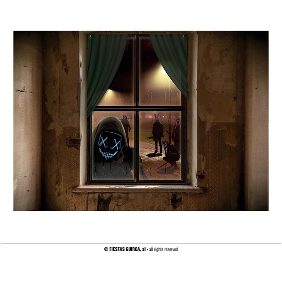DECORACION WINDOW KILLING DAY 80X120 CMS image 0
