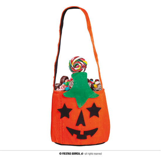 CUBO FIELTRO CALABAZA 25 CMS image 0