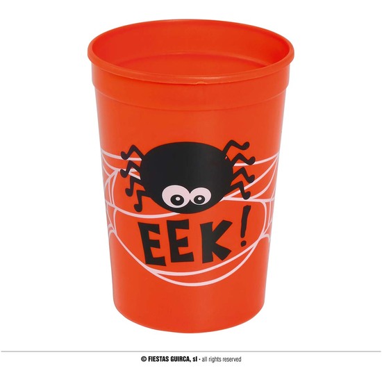 VASO HALLOWEEN NARANJA 11 CMS image 0
