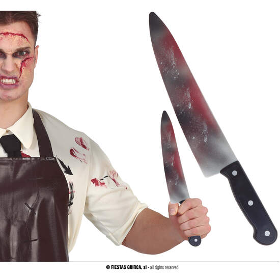 CUCHILLO ENSANGRENTADO 39 CMS image 0