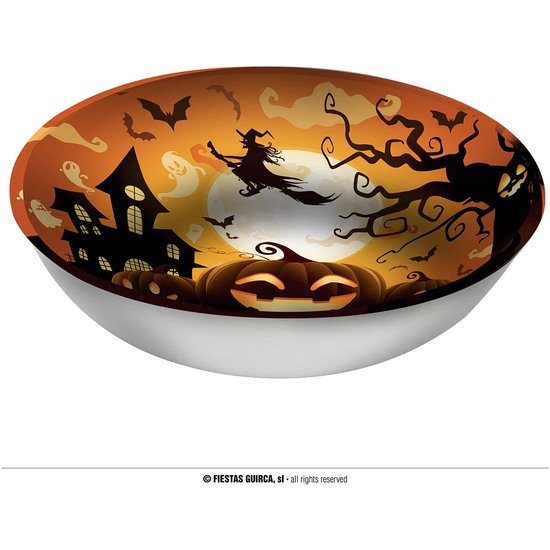 BOL CALABAZA 32 CMS PLASTICO image 0