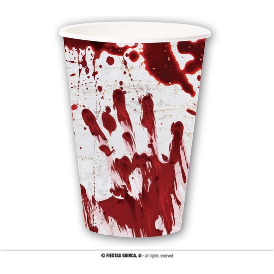 BOLSA 6 VASOS SANGRE 355 ML 11 CMS image 0