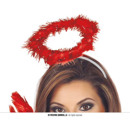 DIADEMA ANGEL ROJA image 0