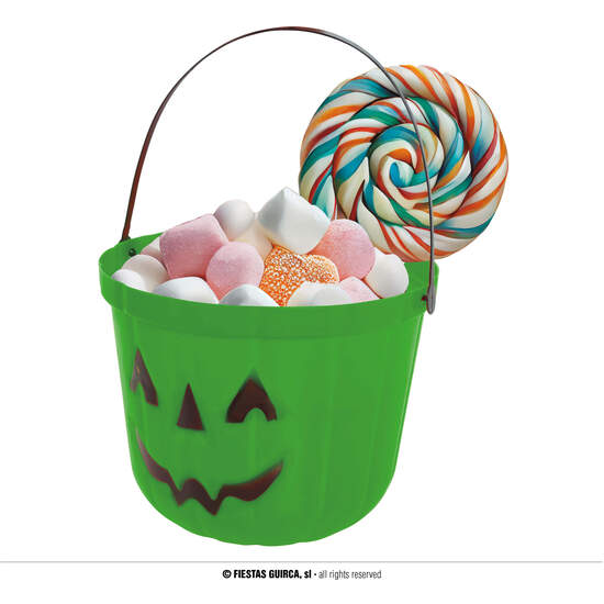 CUBO CALABAZA 20 CMS.VERDE image 0
