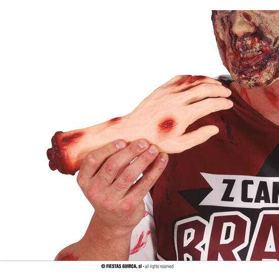 MANO CON HERIDAS 25 CMS. image 0
