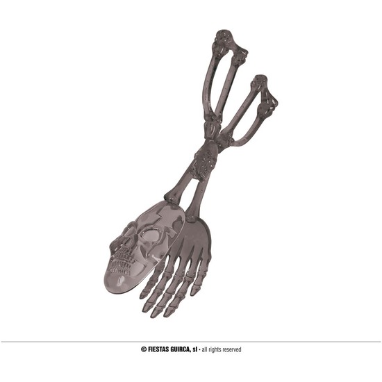 PINZAS ENSALADA 28 CMS. GRIS image 0