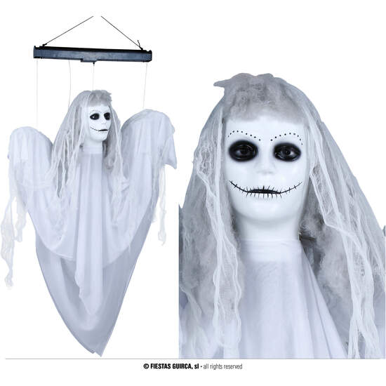 COLG. FANTASMA 120 CMS. LUZ, SON. Y MOV. image 0