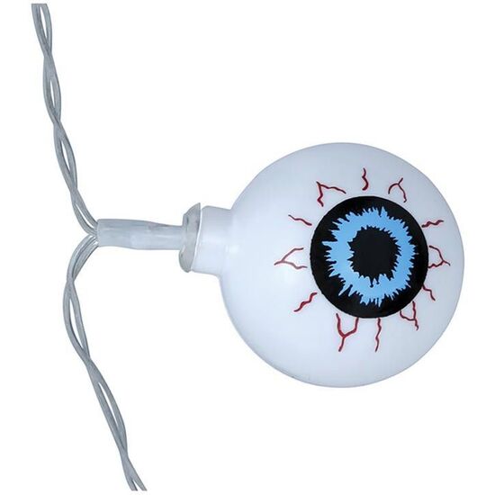 GUIRNALDA OJOS ESQUELETO 10 LEDS, 130 CMS.PILAS image 0