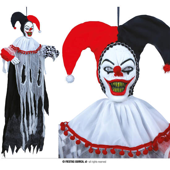 COLG. PAYASO BUFON, 120 CMS. image 0