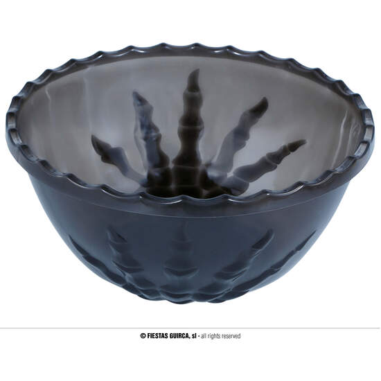 BOL MANO ESQUELETO NEGRO, 14X33 CMS CMS. image 0