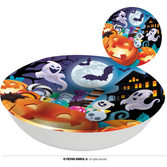 BOL CALABAZAS, 32 CMS. PLASTICO image 0
