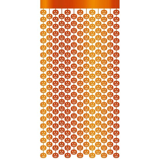 CORTINA PVC, 100X200 CMS. CALABAZAS image 0