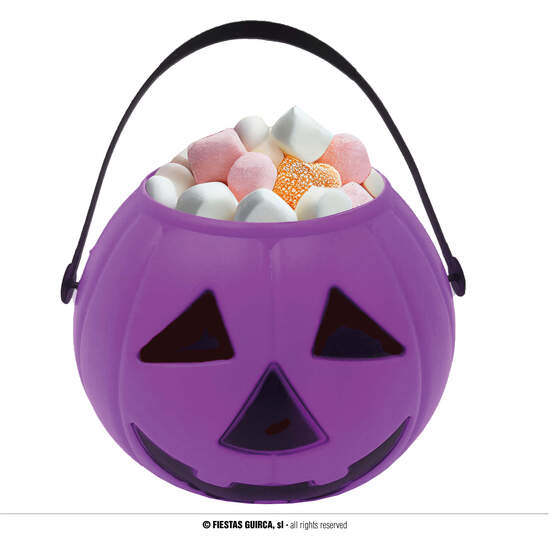 CALABAZA CESTO, LILA, 15 CMS. image 0