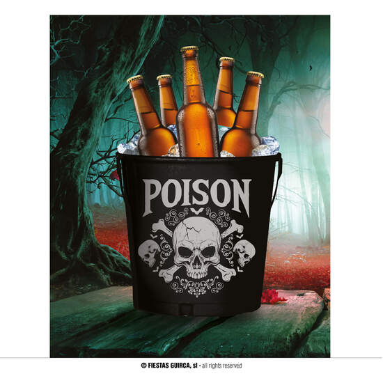 CUBO METAL "POISON", 19X23 CMS image 0