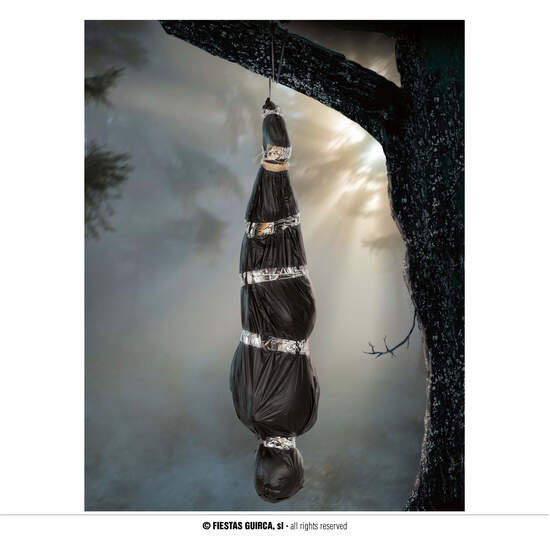SET HINCHABLE DE HOMBRE MUERTO EN SACO 178 CMS. image 0