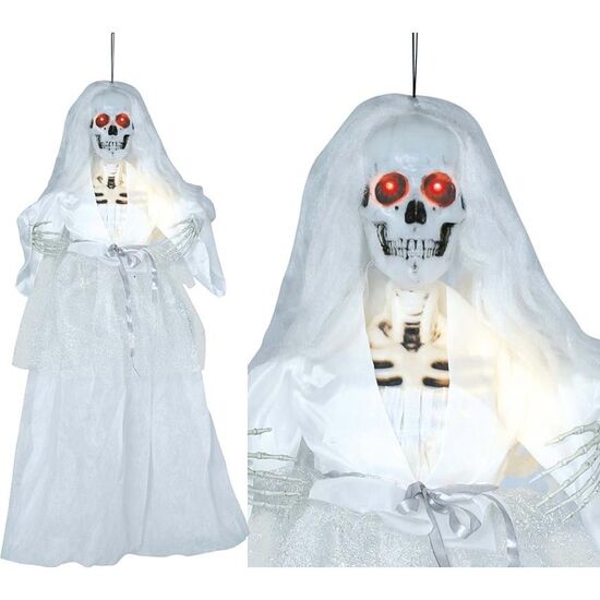 COLG.NOVIA ESQUELETO, LUZ, SON. 90 CMS image 0