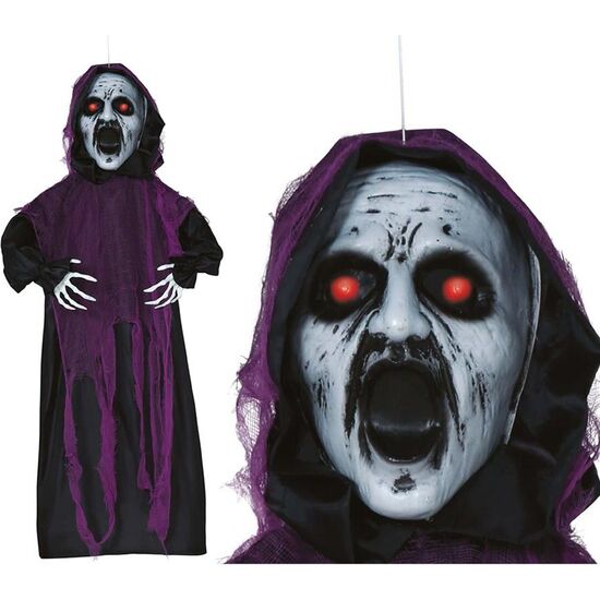 COLG. ZOMBIE BAJA Y SUBE, LUZ Y SON., 90 CMS image 0