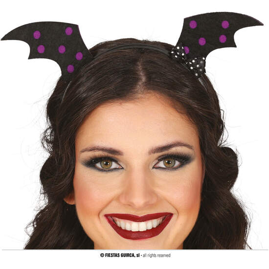 DIADEMA ALAS MURCIELAGOS image 0