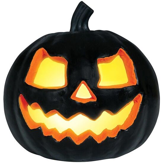 CALABAZA NEGRA FOAM LUZ 20 CMS image 0