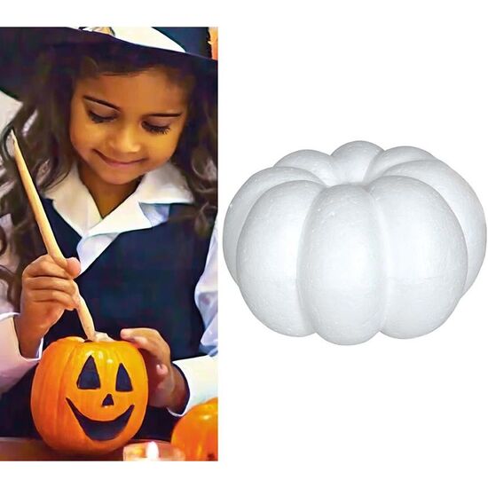 CALABAZA BLANCA PARA DECORAR 18X10 CMS image 0