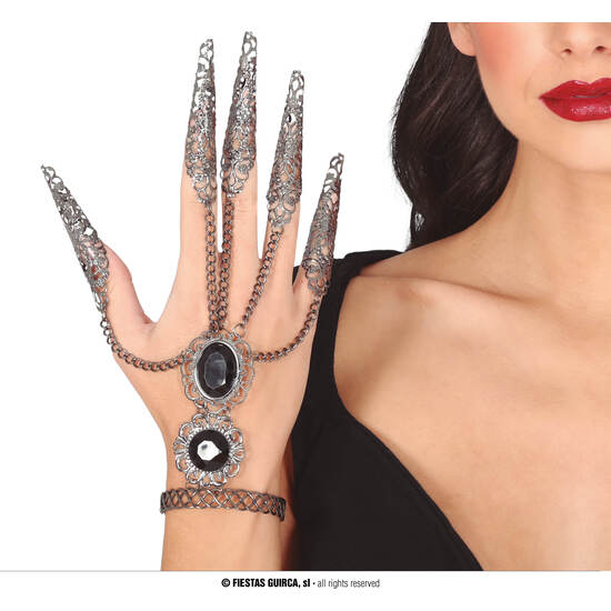 PULSERA CON UÑAS METALICAS image 0
