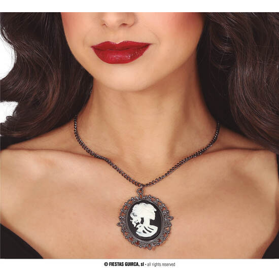 COLLAR MEDALLON CON BUSTO 5 CMS image 0