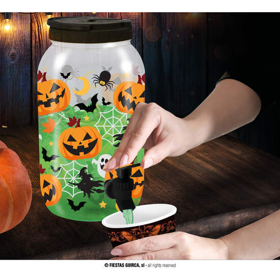 DISPENSADOR BEBIDAS CALABAZA 22X18X27 CM image 0