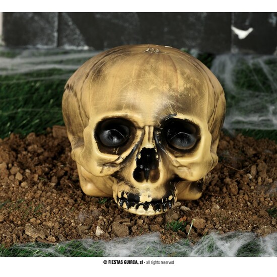 CALAVERA SIN MENTON PLASTICO 20 CMS. image 0