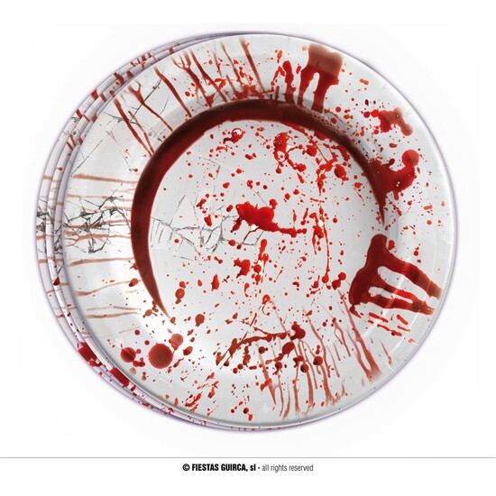 BOLSA 6 PLATOS SANGRE 23 CMS. image 0