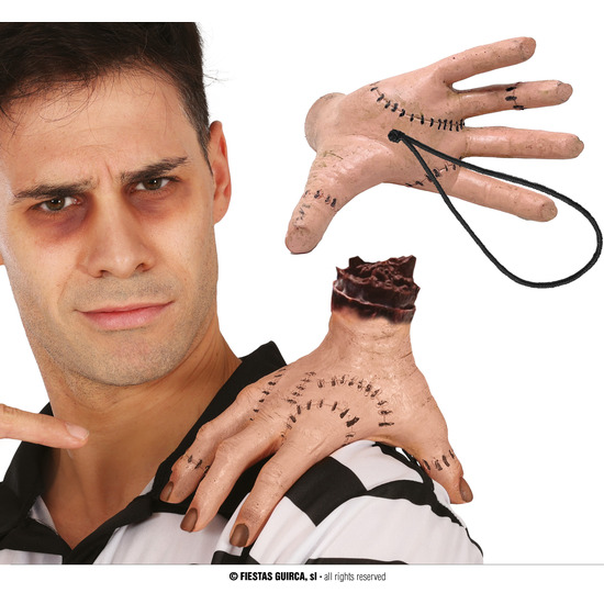 MANO MUERTO CON ELASTICO PARA HOMBRO, 20 CMS image 0