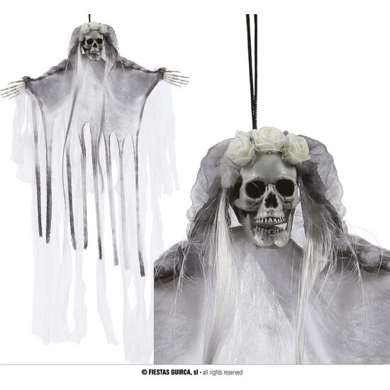 COLGANTE NOVIA ESQUELETO 70 CMS image 0